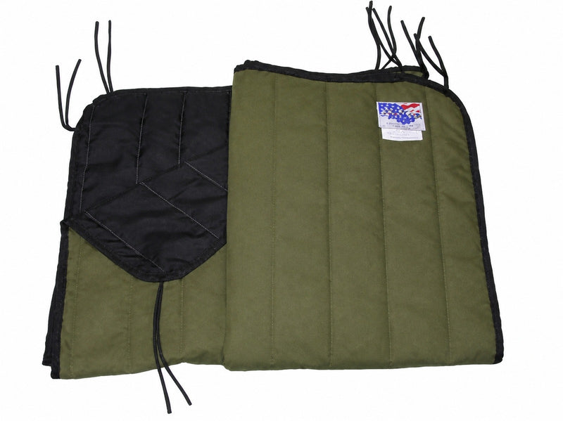 Load image into Gallery viewer, Wiggy's Poncho Liner with Ties in Olive