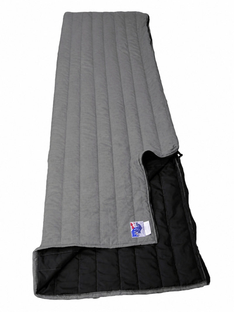 Load image into Gallery viewer, Wiggy's Poncho Liner with Zipper in Gray