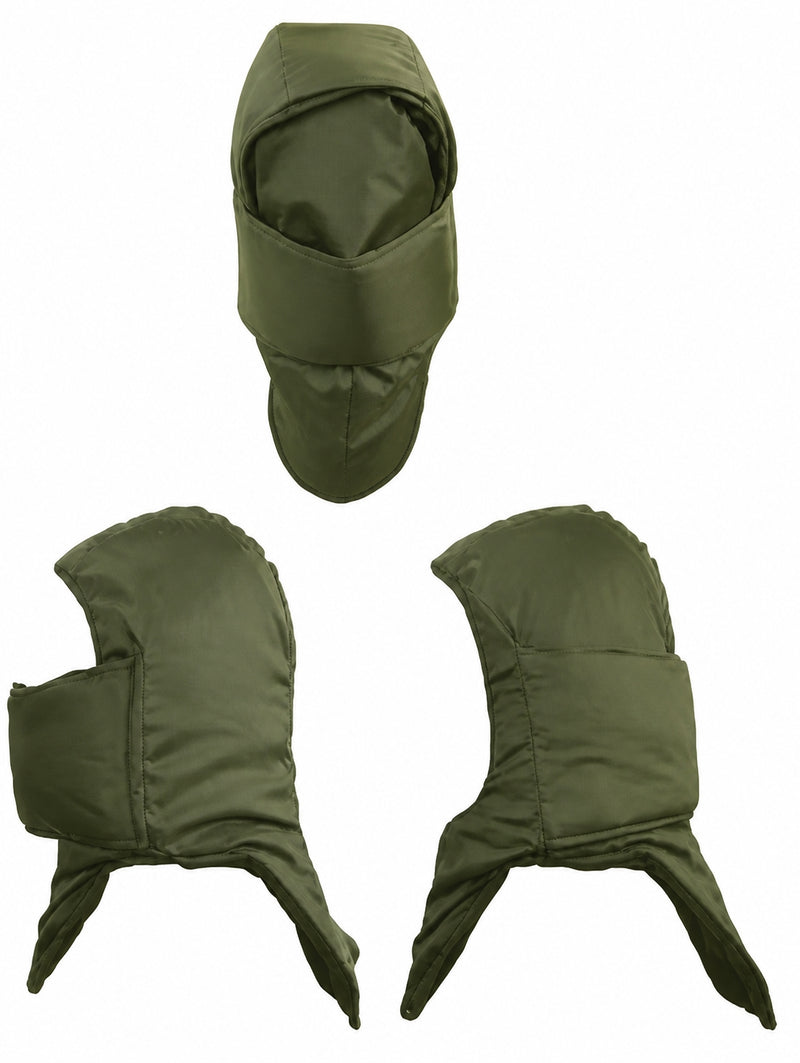Load image into Gallery viewer, Wiggy's Insulated Head Cover &amp; Hard Hat Liner in Olive
