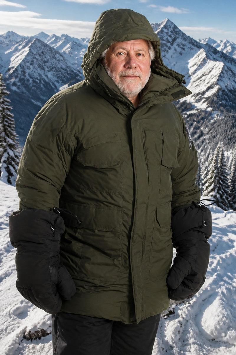 Load image into Gallery viewer, Wiggy's Supplex Antarctic Parka in Olive
