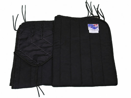 Wiggy's Poncho Liner with Ties in Black