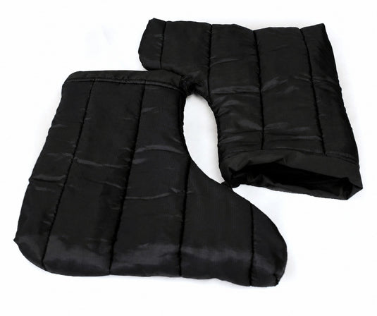 Sleeping Socks Black Color With White Background 