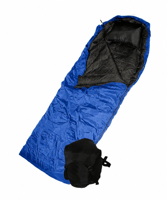 Wiggy's Hunter Ultra Light +20°F Rectangular Bag with Hood in Blue