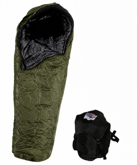 Wiggy's Ultra Light +20°F Boat Foot Sleeping Bag in Olive